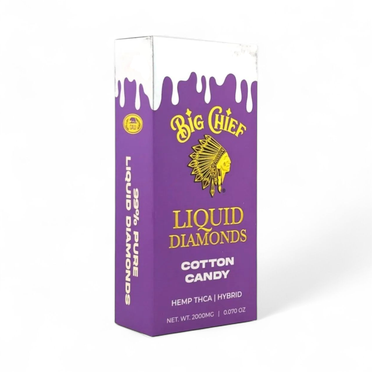 Big Chief - Liquid Diamonds - Cotton Candy Disposable - THCA - $22.99 Classy C Big Chief - Liquid Diamonds - Cotton Candy Disposable - THCA - $22.99 Classy C