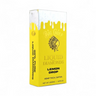 Yellow packaging of 'Liquid Diamonds' Lemon Drop with 'Big Chief' branding on a white background.