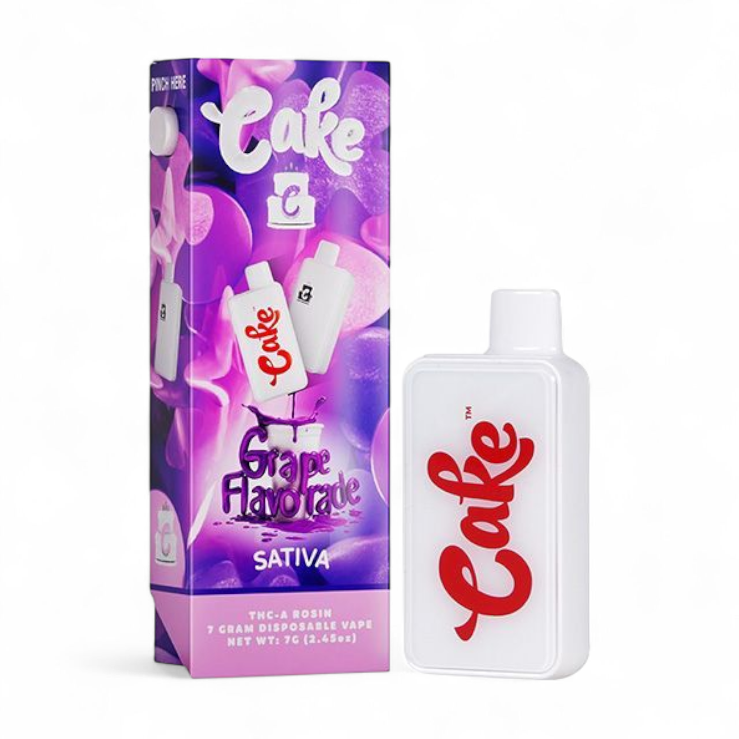 Cake Flavored Disposable Vape Cake 3.0 Glow THC-A Disposable Vape Cake Flavored Disposable Vape Cake 3.0 Glow THC-A Disposable Vape