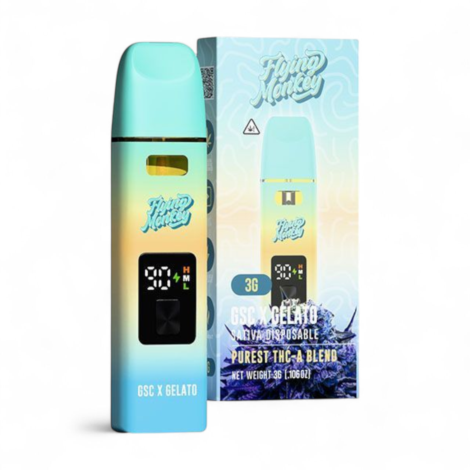 2g thca disposable vape FLYING MONKEY LIVE RESIN ENHANCED 7.5GM THCP DISPOSABLE 5CT - Buy Online main image 0