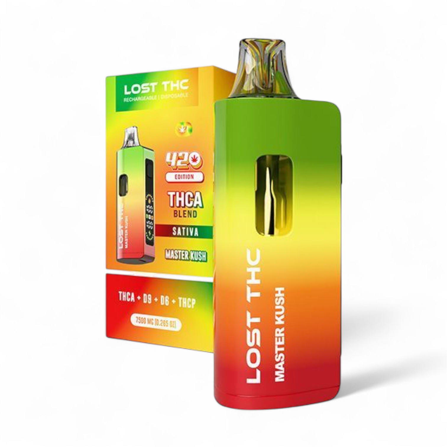 Lost THC - 420 Edition - Master Kush Disposable - THCA/D9/D6/TCHP - $31.99 Classy C Lost THC - 420 Edition - Master Kush Disposable - THCA/D9/D6/TCHP - $31.99 Classy C