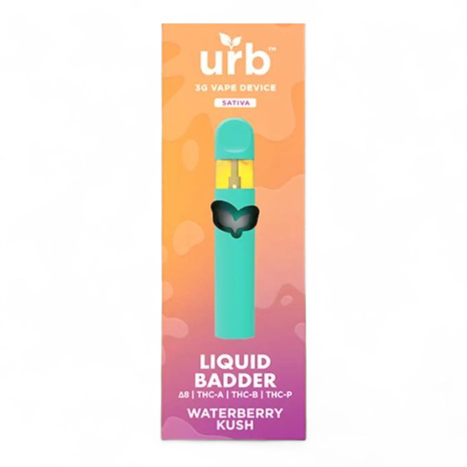 Urb - Liquid Badder - Waterberry Kush Disposable - DELTA8/THCA/THCB/THCP