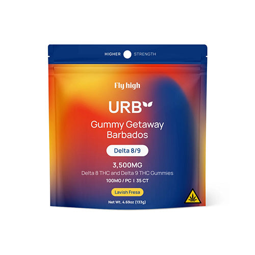 Urb - Lavish Fresa Live Resin Gummies, D8, D9