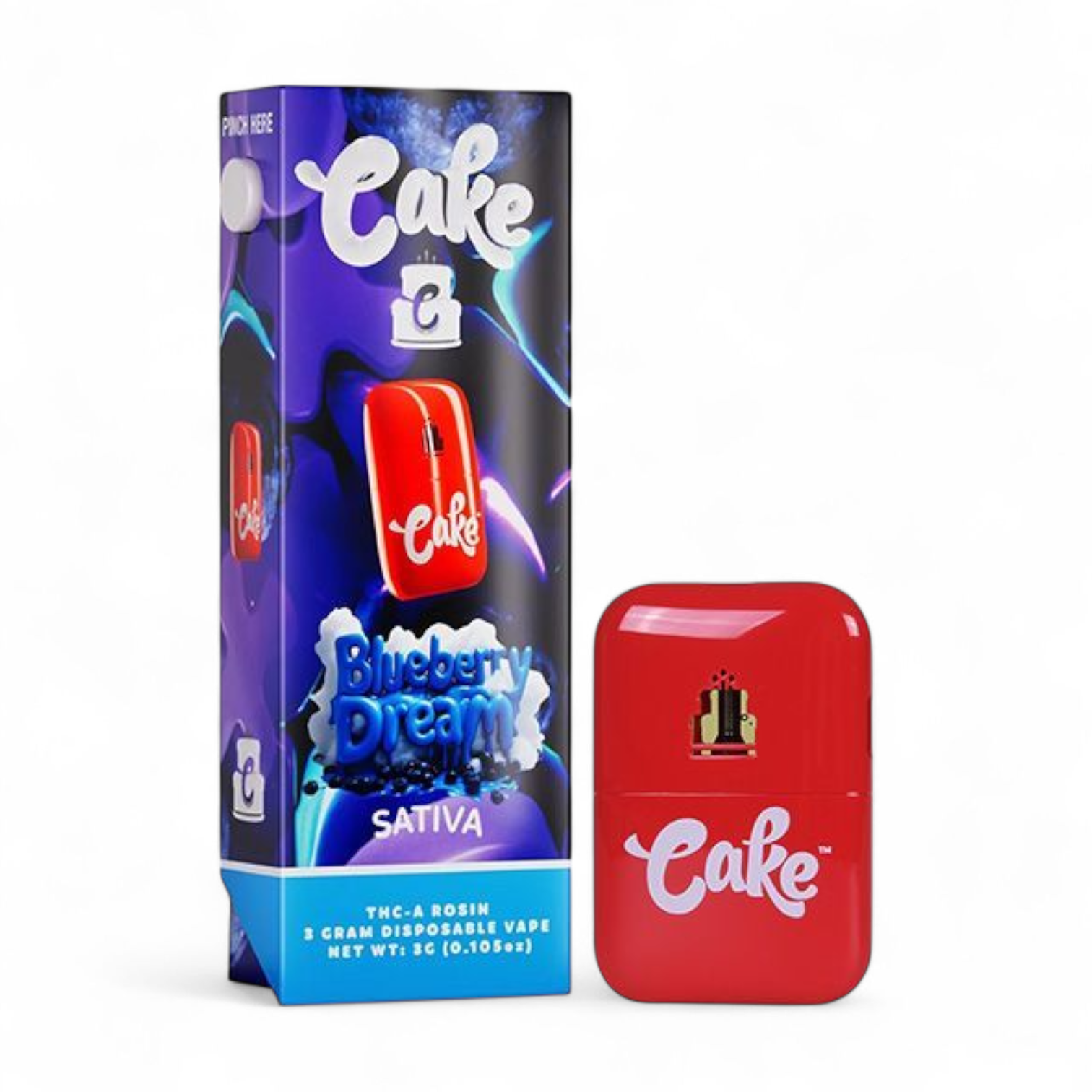 Cake - 3 Gram - Blueberry Dream Disposable