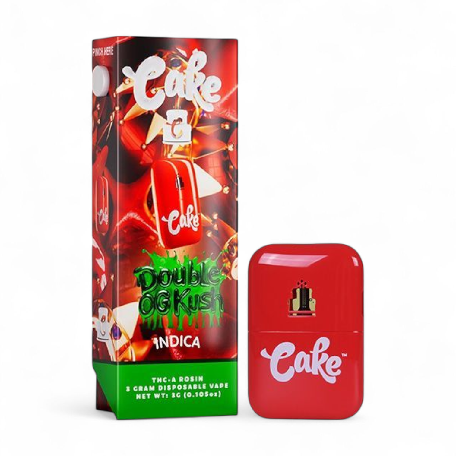 Cake - 3 Gram - Double Og Kush Disposable