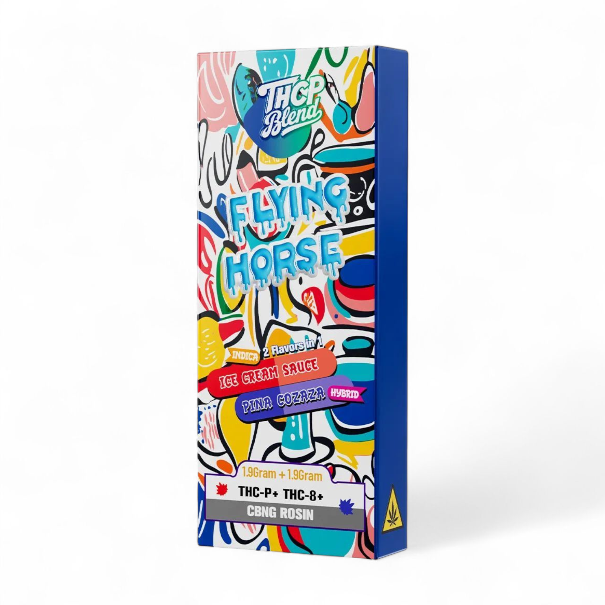 Flying Horse - 2-In-1 - ICE CREAM SAUCE + PINE COZAZA Disposable - THCP/THC8
