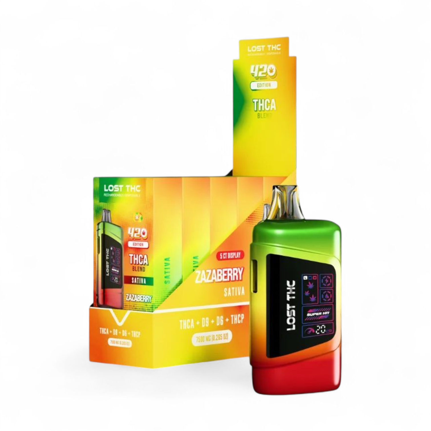 420 Edition - Zazaberry Disposable - THCA