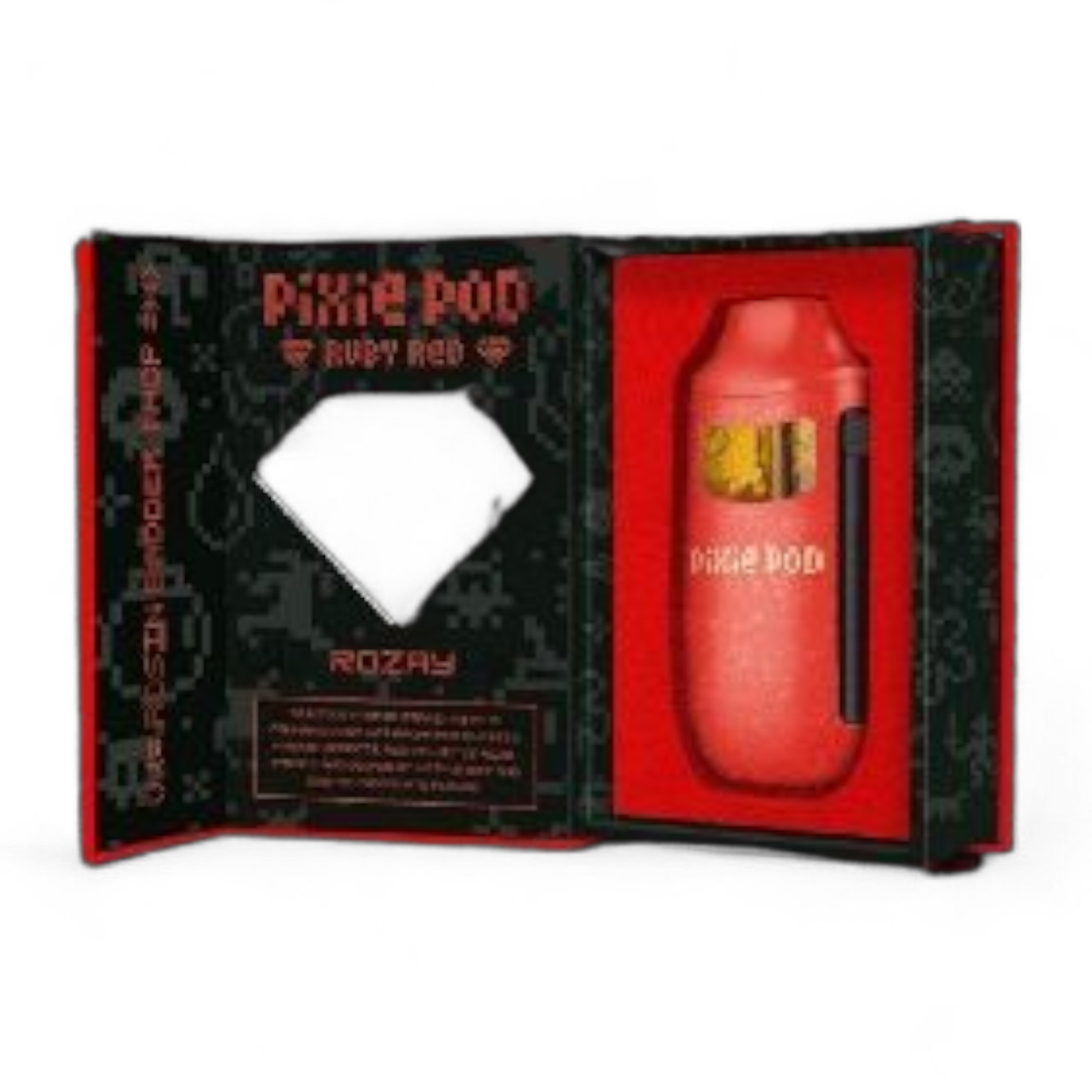 Pixie Pod Ruby Red - Rozay Disposable - THCP