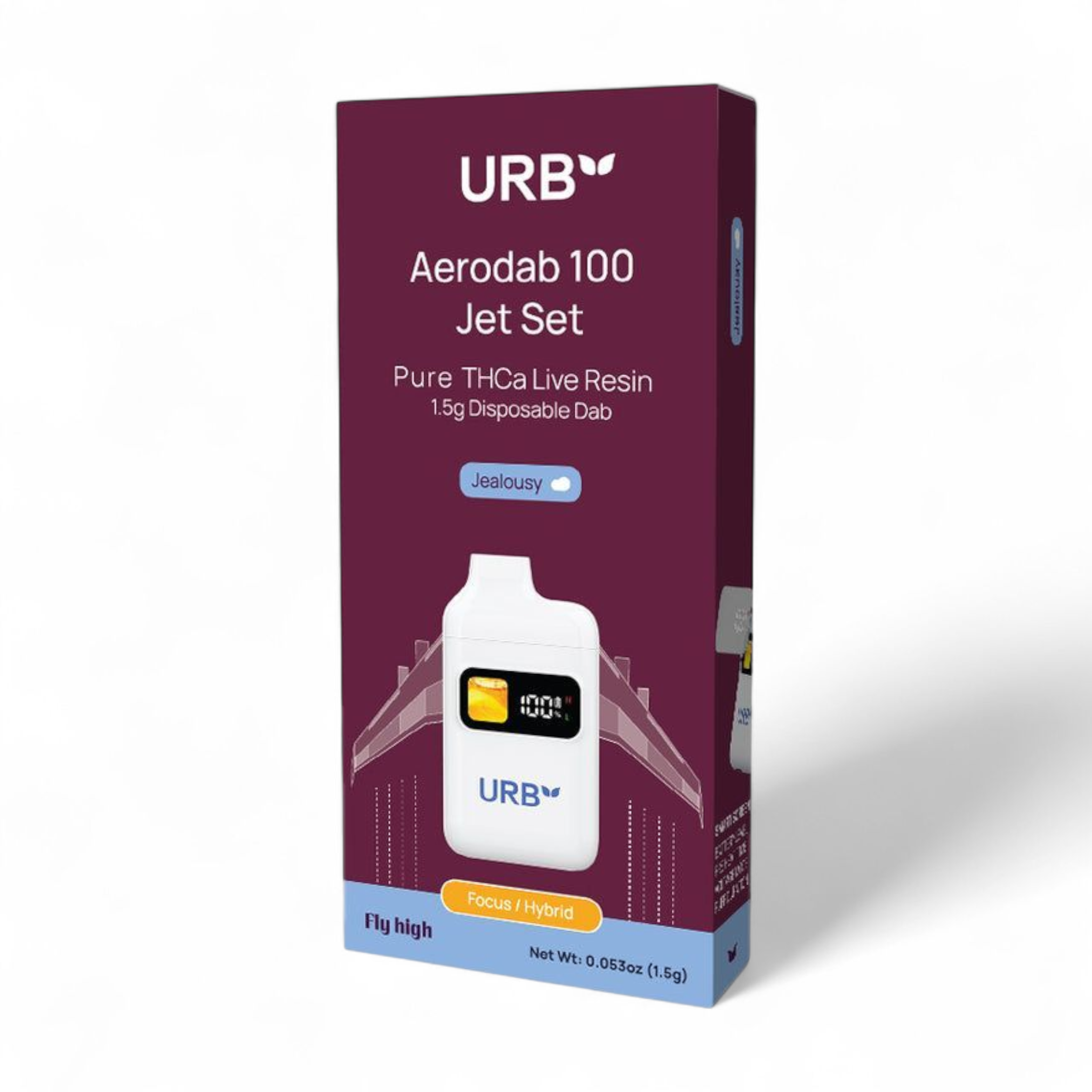 Urb - Aerodab 100 Jet Set - Jealousy Disposable - THCA