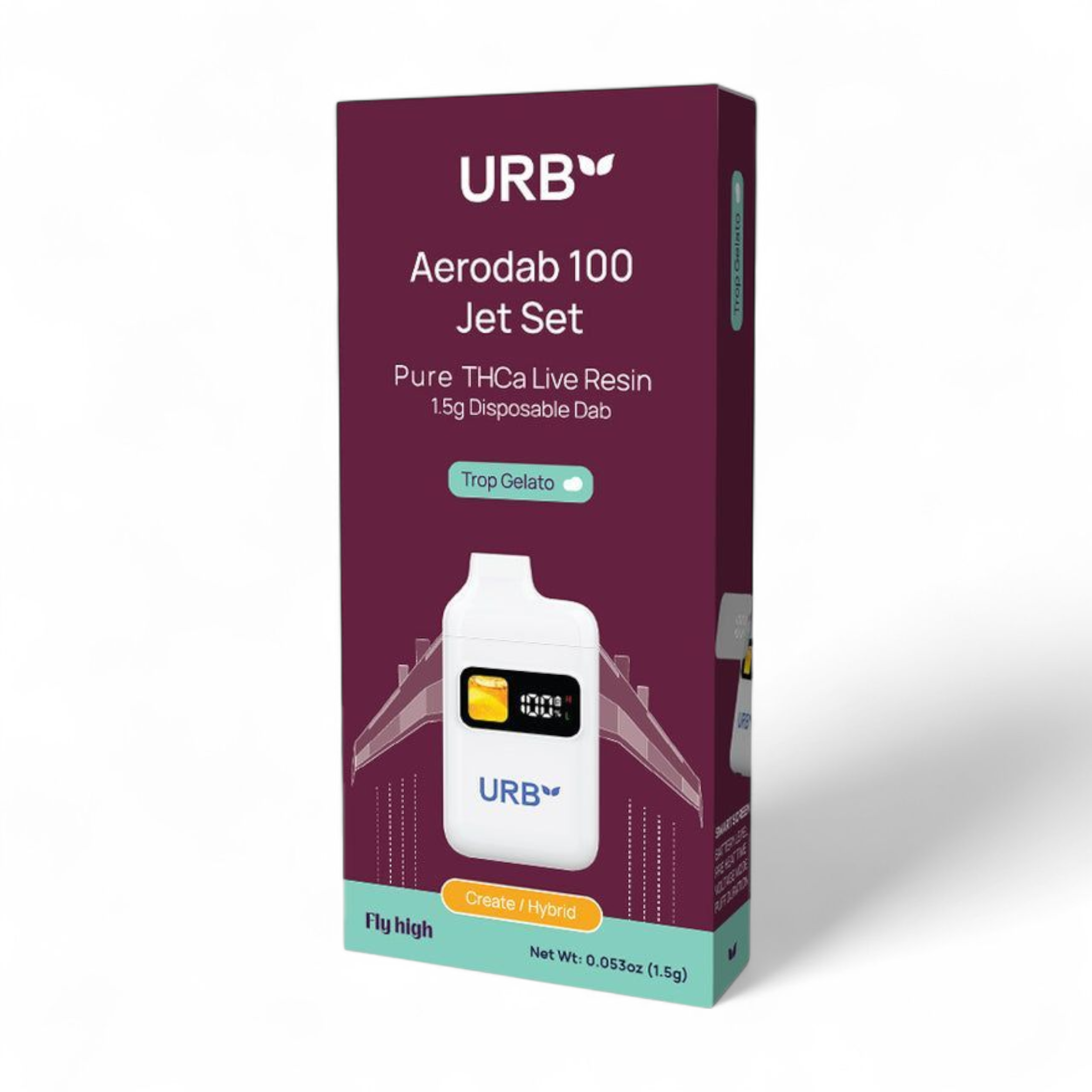 Urb - Aerodab 100 Jet Set - Trop Gelato Disposable - THCA